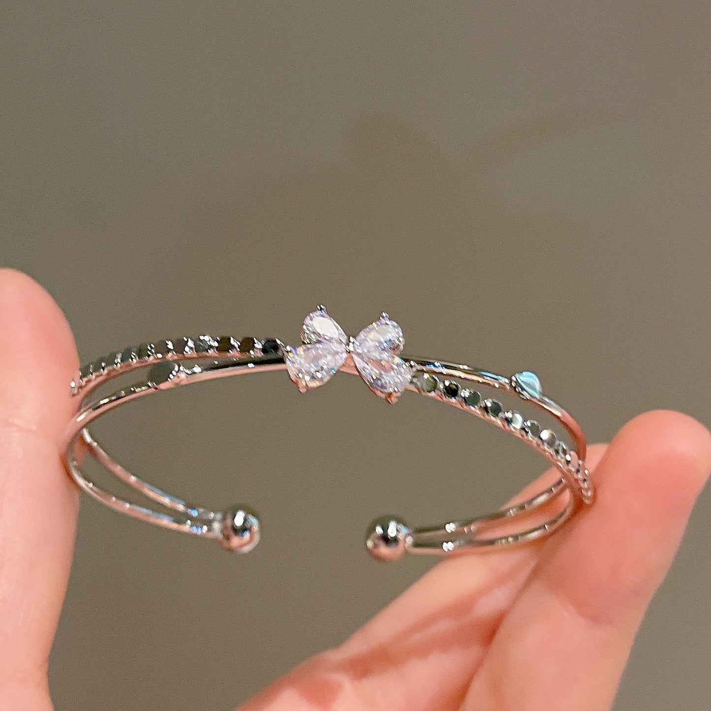 Bracelet de niche en argent tendance pour femme